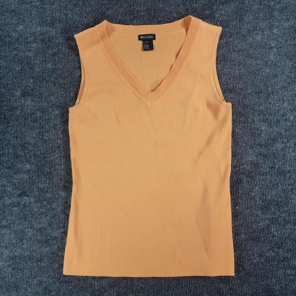 Multiples Women's Orange Vest